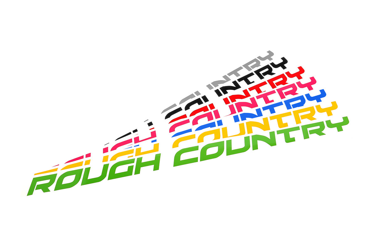 Decal - Rough Country - Gloss Black